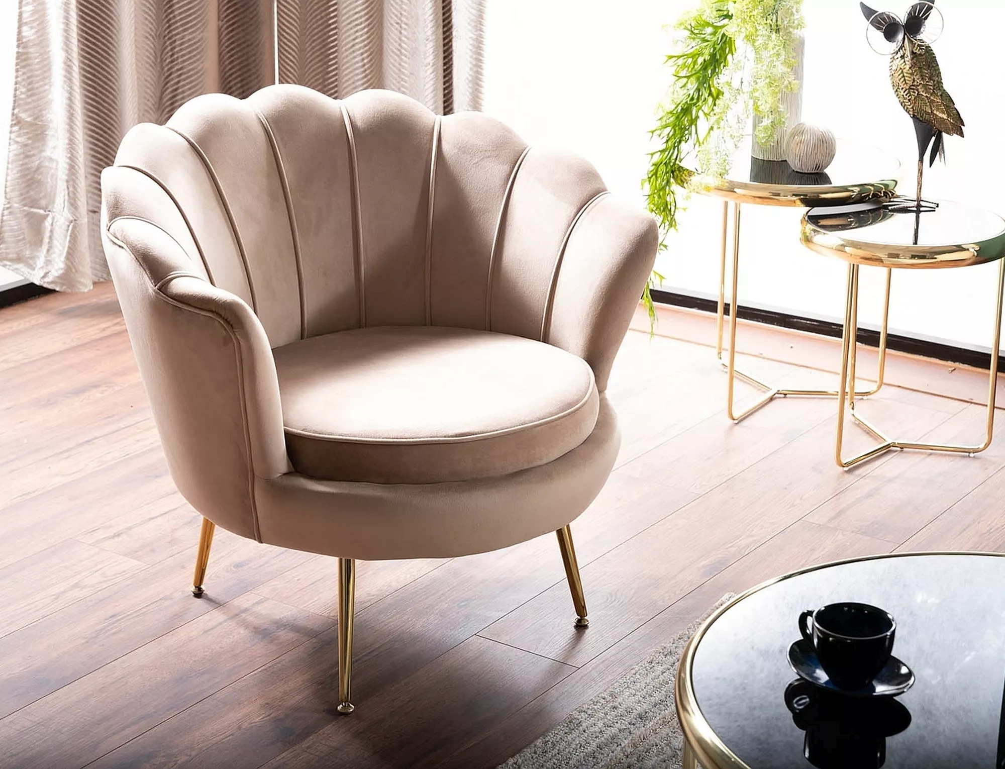 Fotel camellia 1 velvet