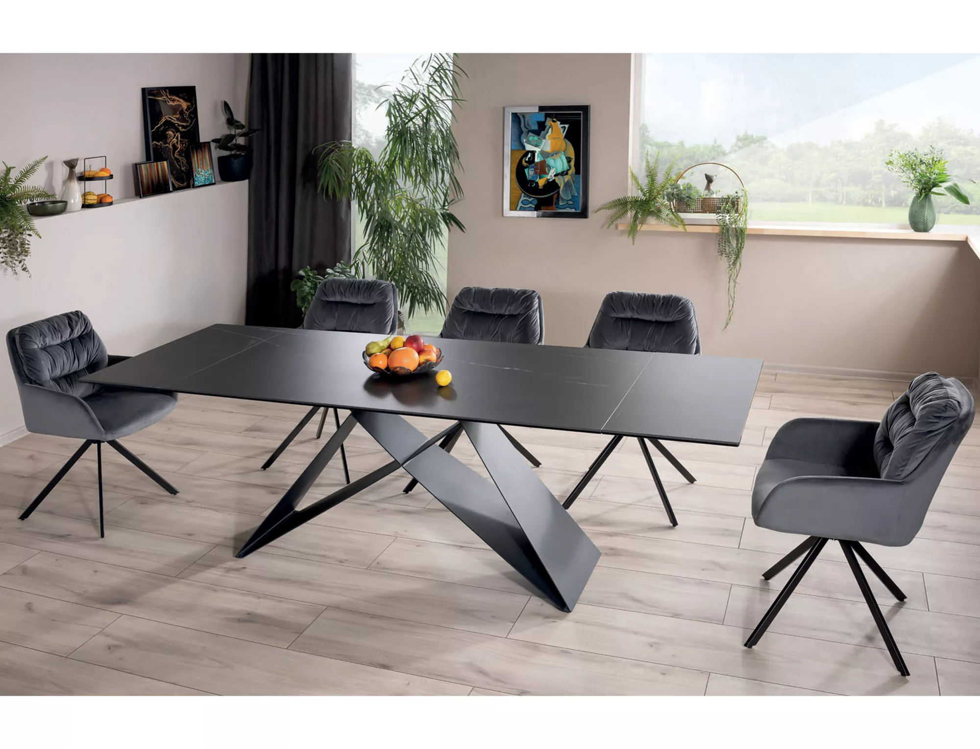 Stół westin ceramic sahara noir