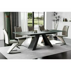 Stół salvadore ceramic ossido verde