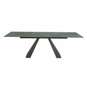 Stół salvadore ceramic ossido verde