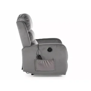 Fotel pegaz m velvet z f. masażu