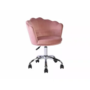 Fotel obrotowy rose velvet