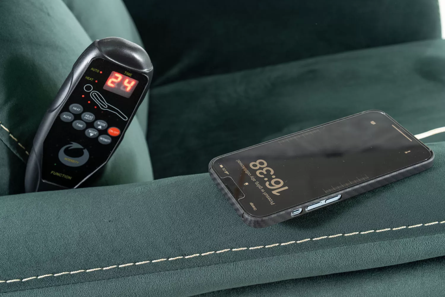 Fotel neptun m velvet z f. masażu