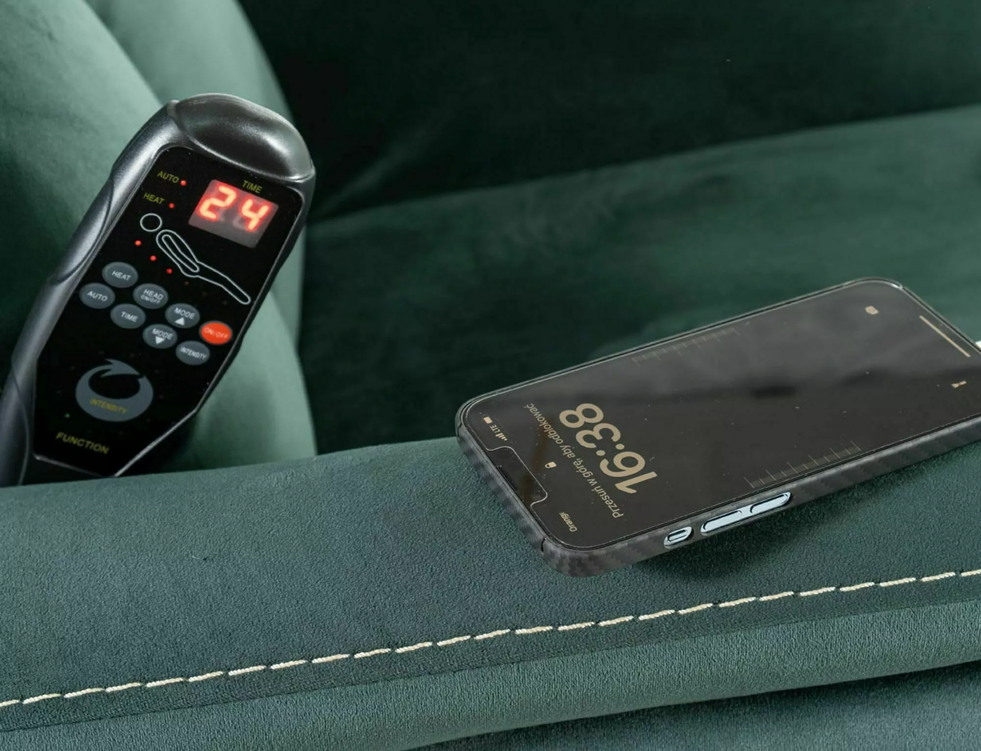 Fotel neptun m velvet z f. masażu