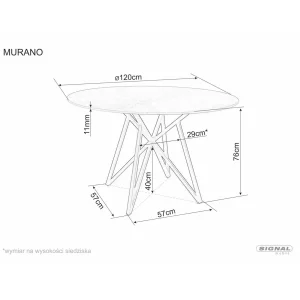 Stół murano