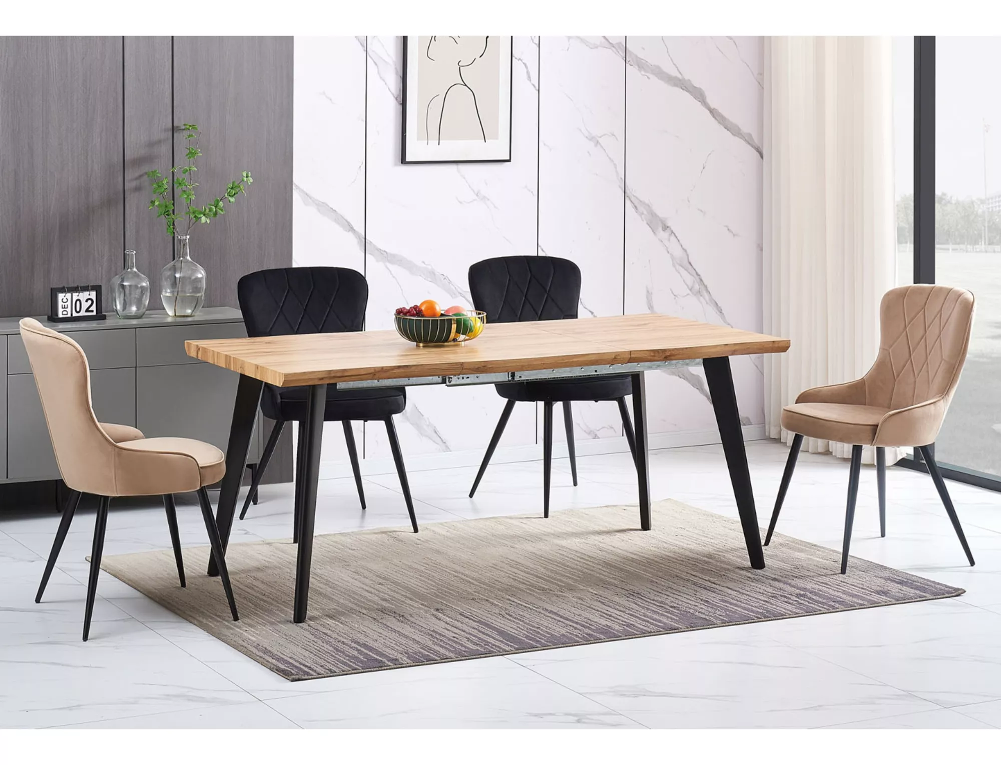 Krzesło lotus velvet