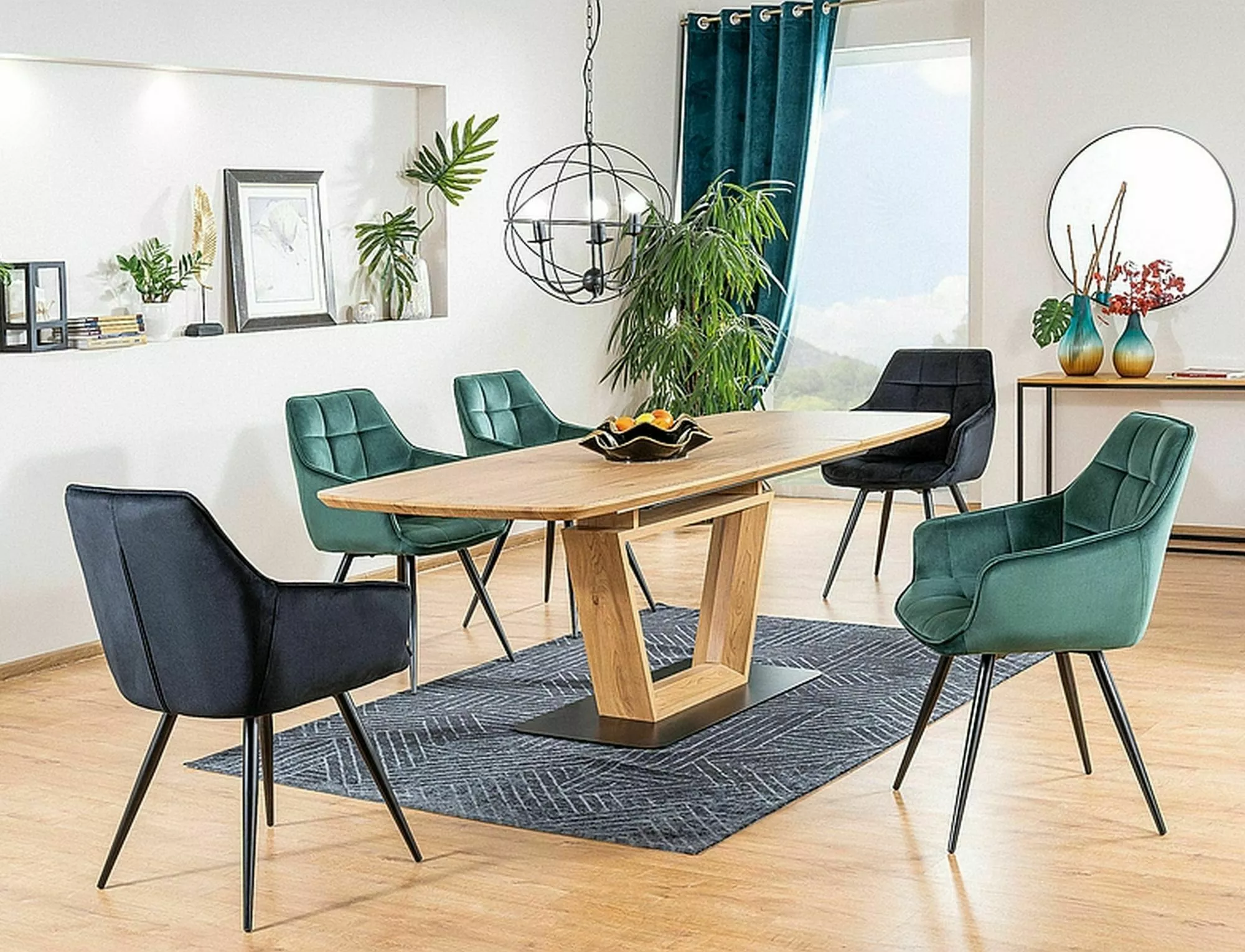 Krzesło lilia velvet