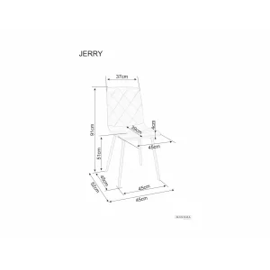 Krzesło jerry velvet