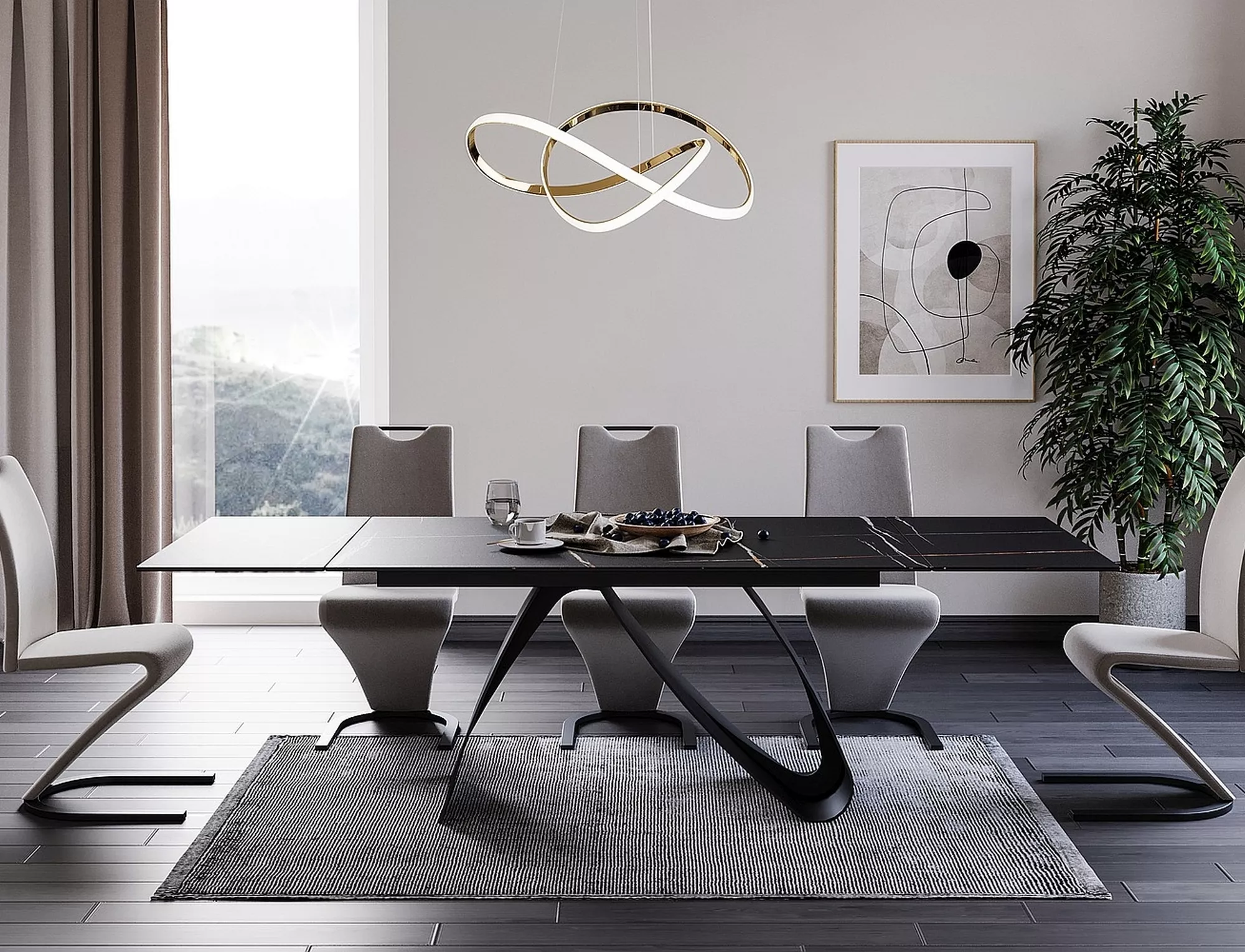 Stół diuna ceramic