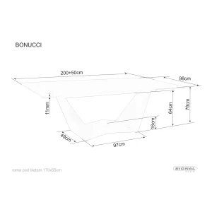 Stół bonucci ceramic