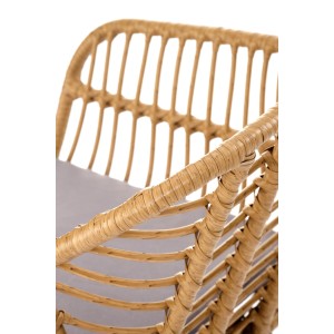 K541 krzesło naturalny / popielaty