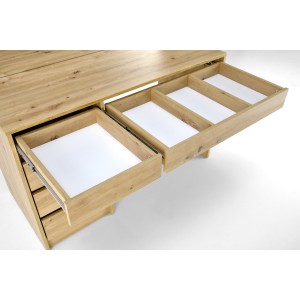 HOLLYWOOD XL toaletka dąb artisan