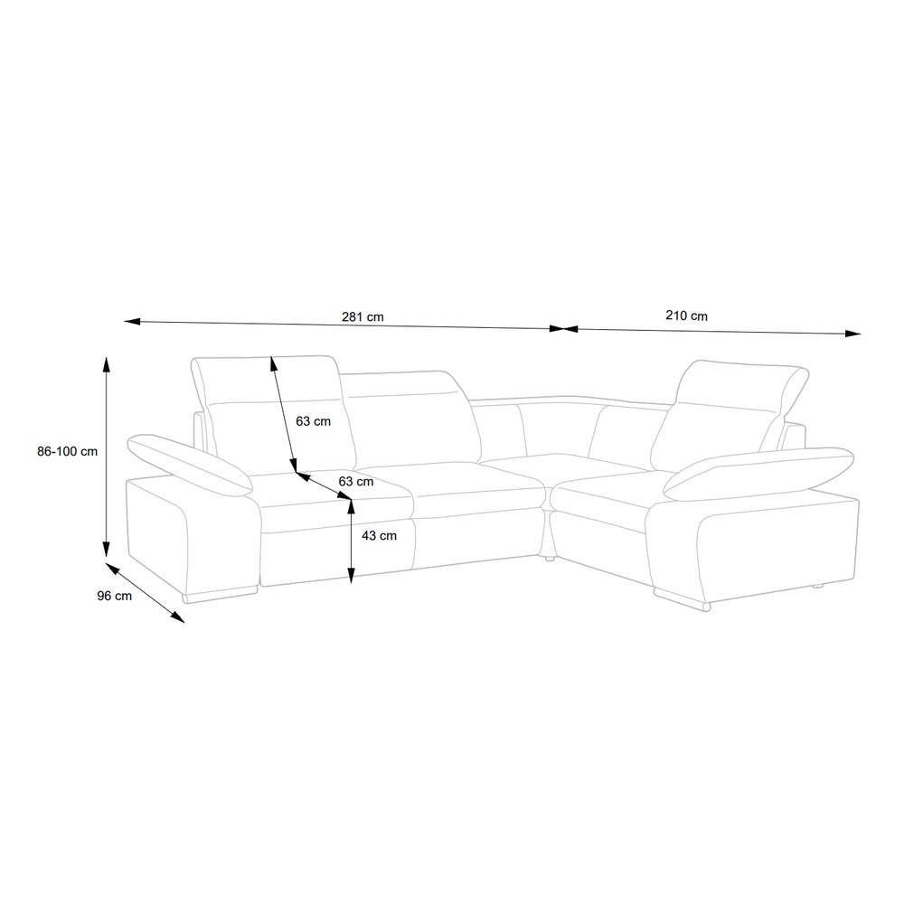Narożnik Odessa mini