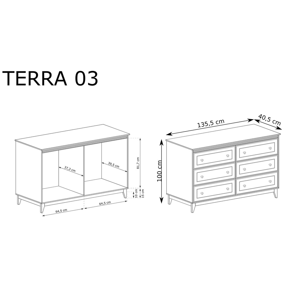 Komoda 6S Terra TA-3