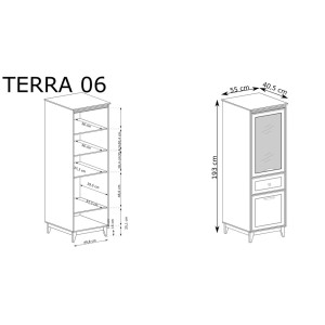 Witryna 1W1D1S Terra TA-6
