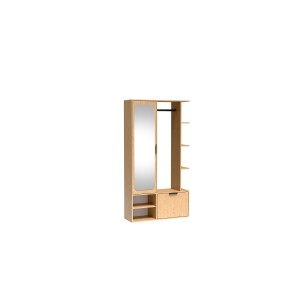 Garderoba Nala (dąb bookmatch)