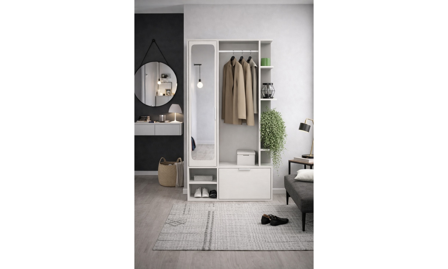 Garderoba Nala (biel alpejska)