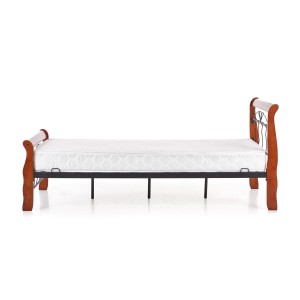 VERONICA łóżko 90 cm czereśnia ant./czarny (4p=1szt.)