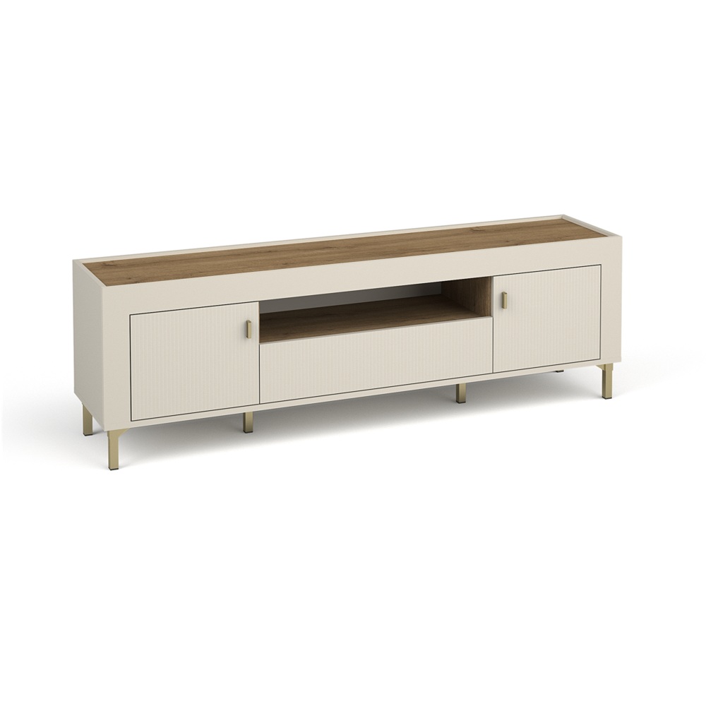 SZAFKA RTV 2D1S MOSSA MO-8 (CASHMERE)