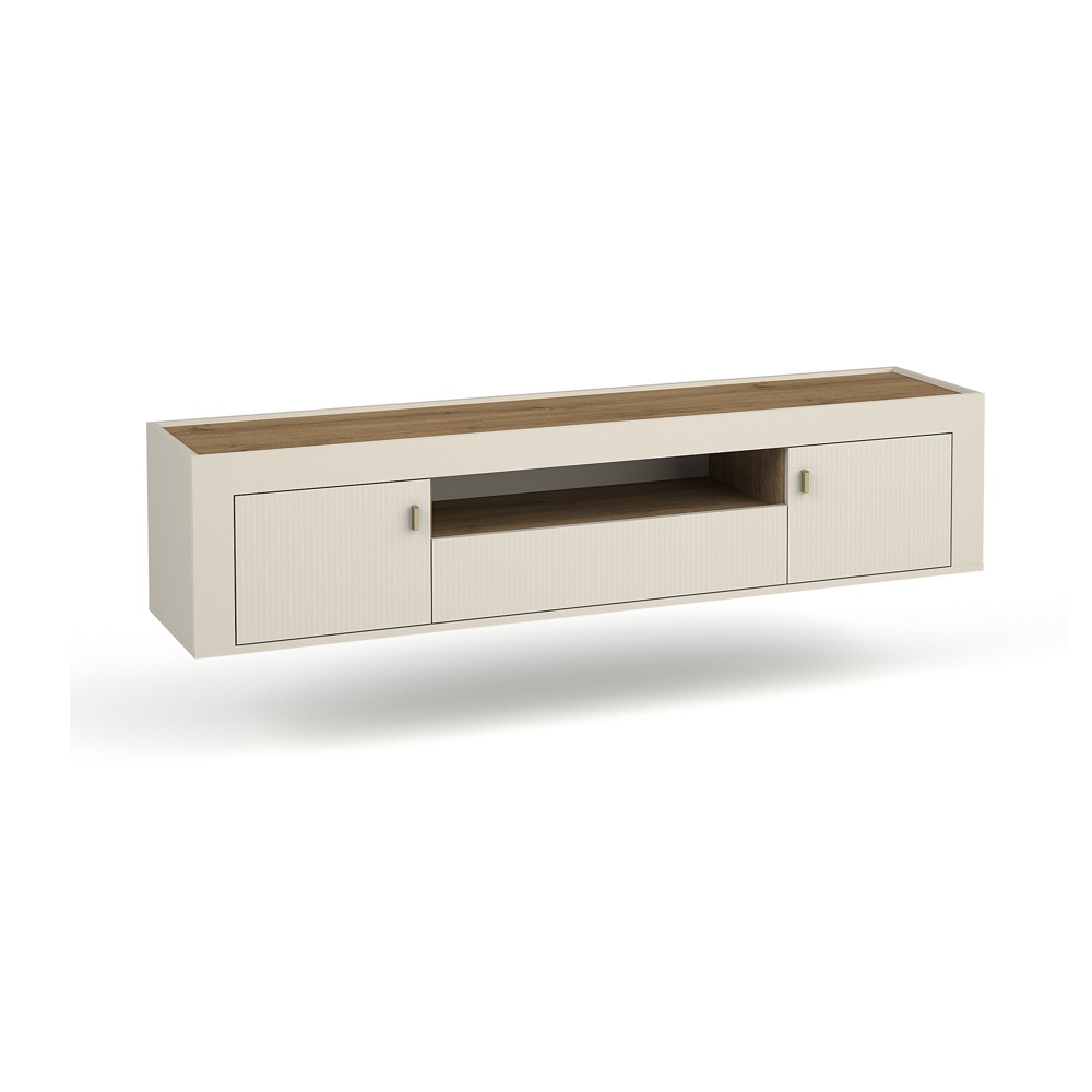 SZAFKA RTV 2D1S MOSSA MO-8 (CASHMERE)