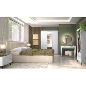 DUŻA SZAFA MOSSA MO-2 (BIAŁY)