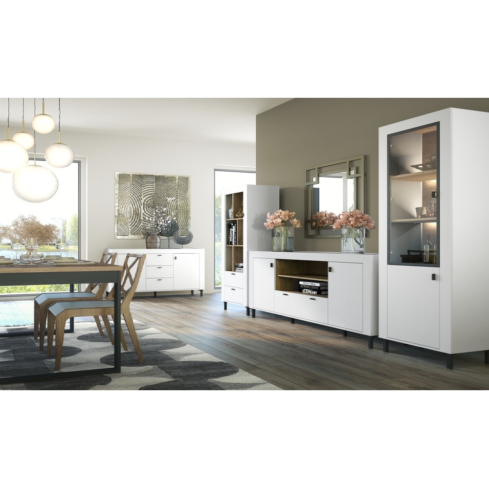 KOMODA 2D1S MOSSA MO-7 (BIAŁY)