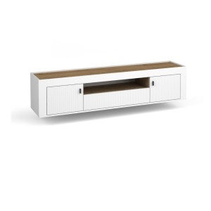 SZAFKA RTV 2D1S MOSSA MO-8 (BIAŁY)