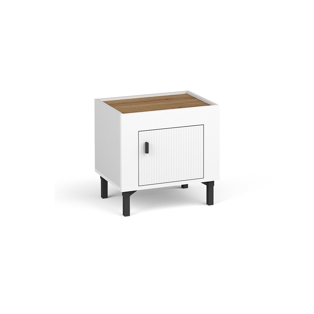 SZAFKA NOCNA 1D MOSSA MO-11 (BIAŁY)