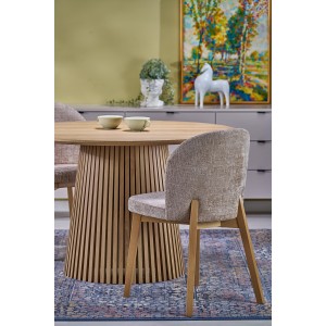 FARGO stół rozkładany, blat - naturalny, nogi - naturalny
