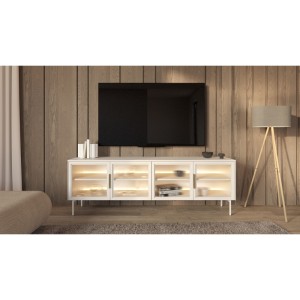 SZAFKA RTV 181 2D3S LUMI D (kaszmir)