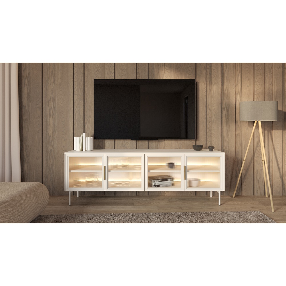 SZAFKA RTV 181 2D3S LUMI D (kaszmir)