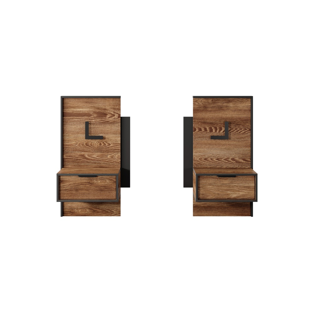 STOLIK NOCNY MILTON D (2 sztuki)