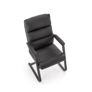 ADRIANO SKID fotel pracowniczy czarny