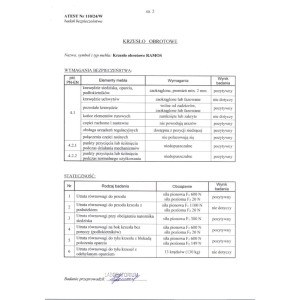 RAMOS fotel gabinetowy czarny
