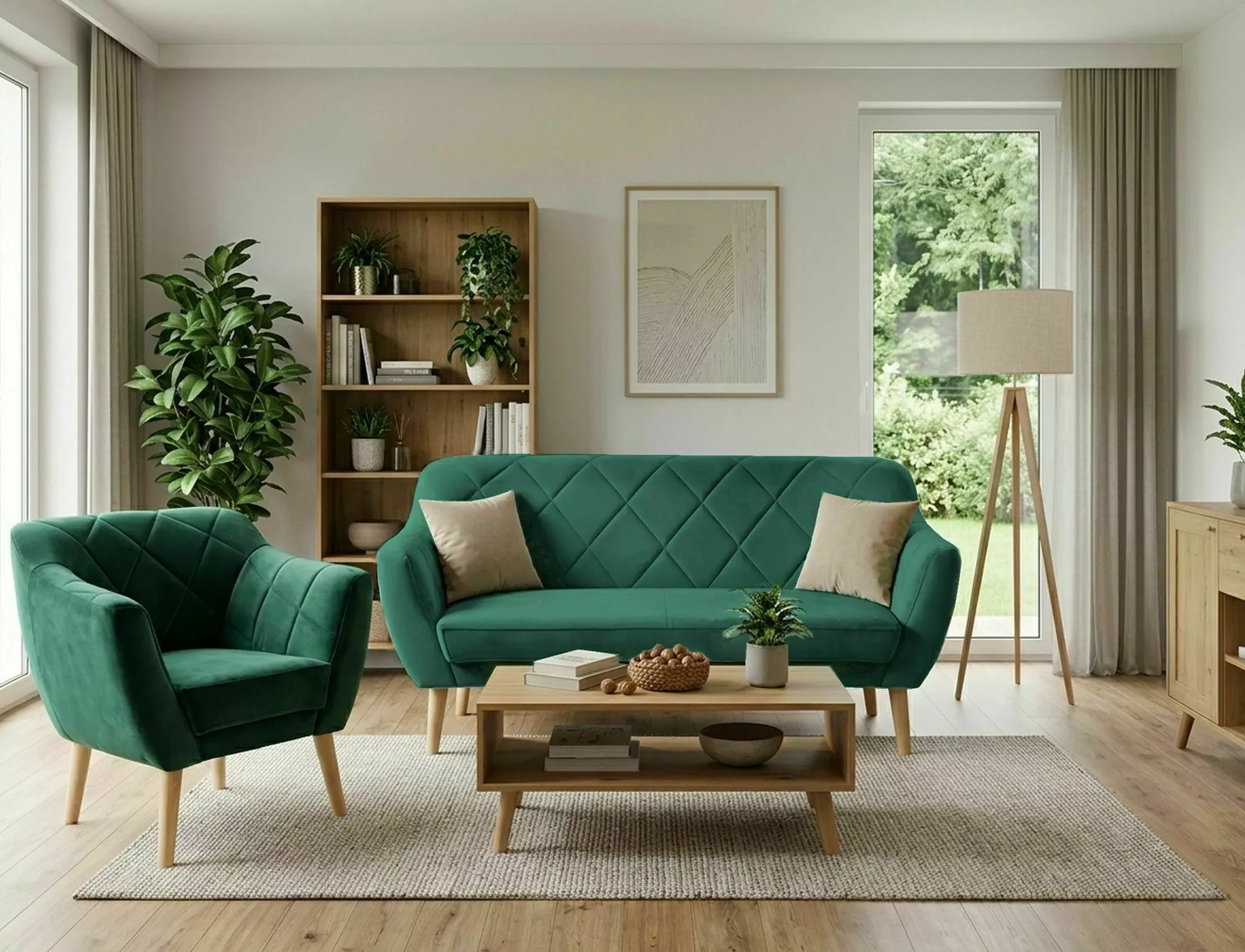 Sofa karo velvet
