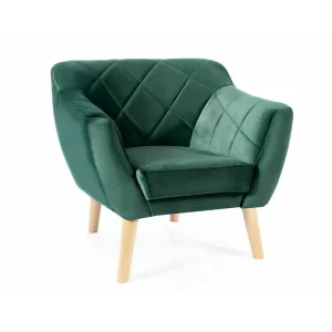 Fotel karo velvet