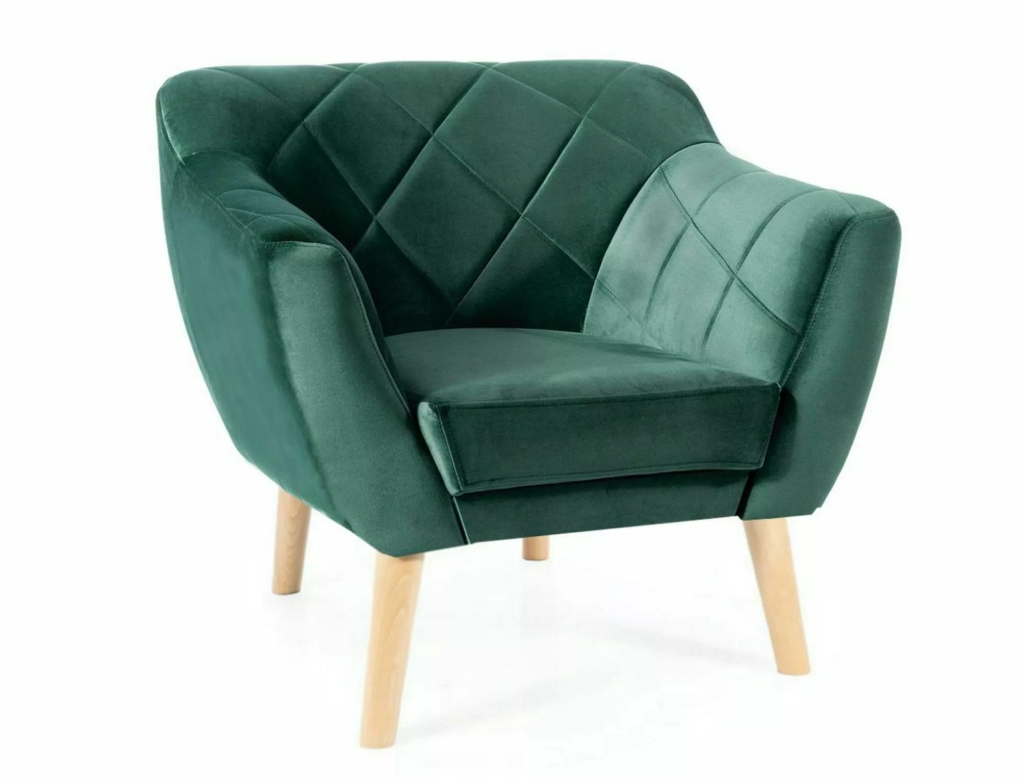 Fotel karo velvet