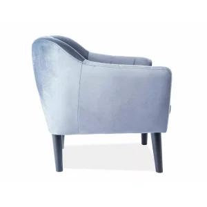 Fotel karo velvet