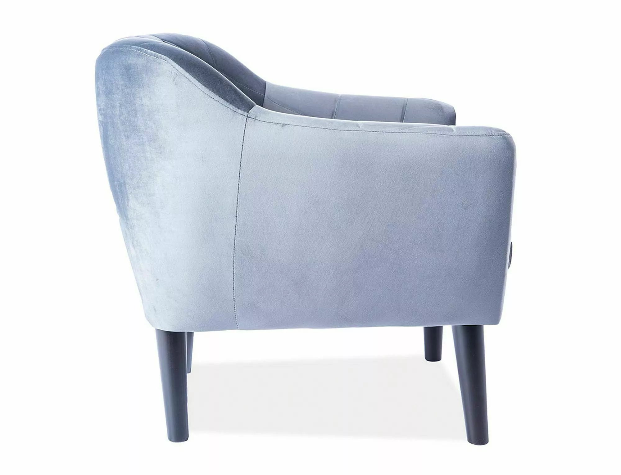 Fotel karo velvet