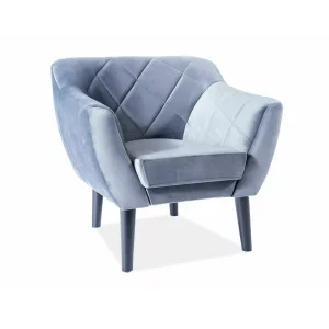 Fotel karo velvet