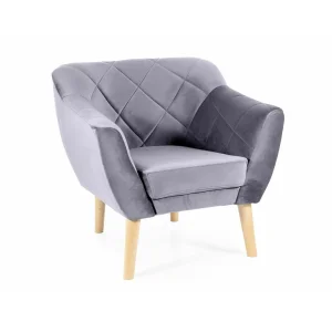 Fotel karo velvet