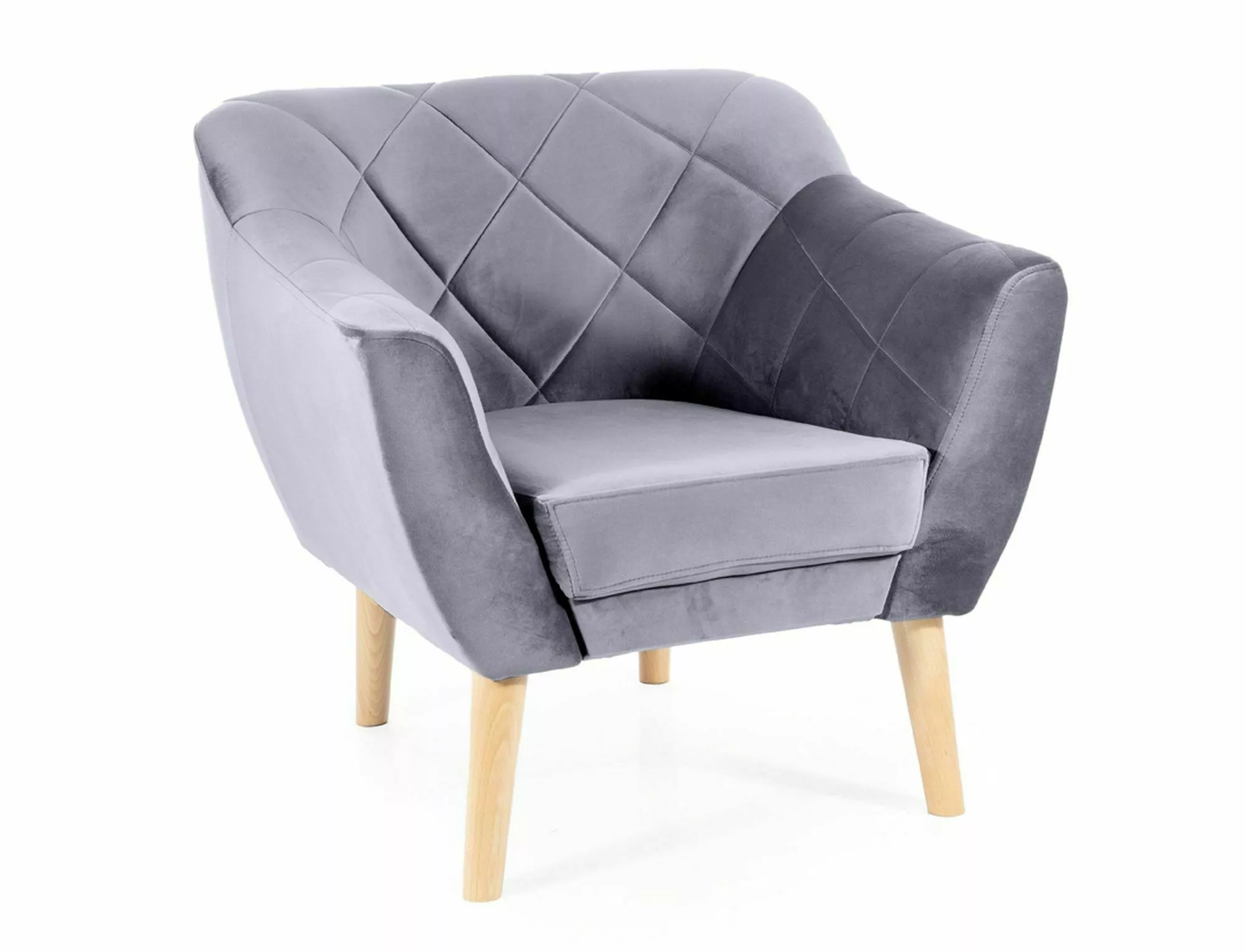 Fotel karo velvet