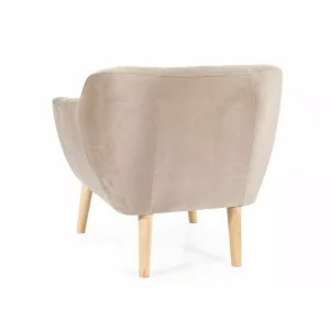 Fotel karo velvet