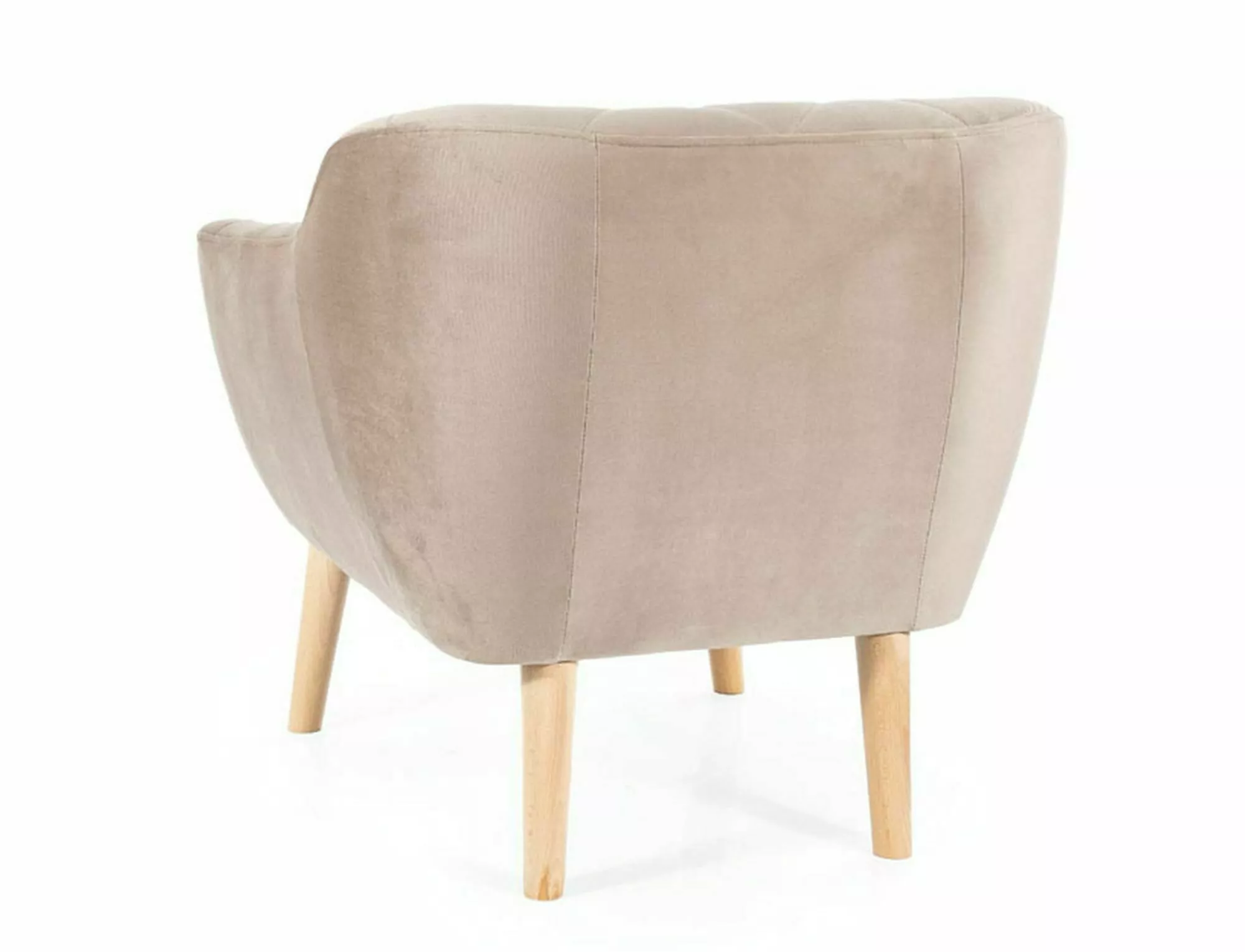 Fotel karo velvet