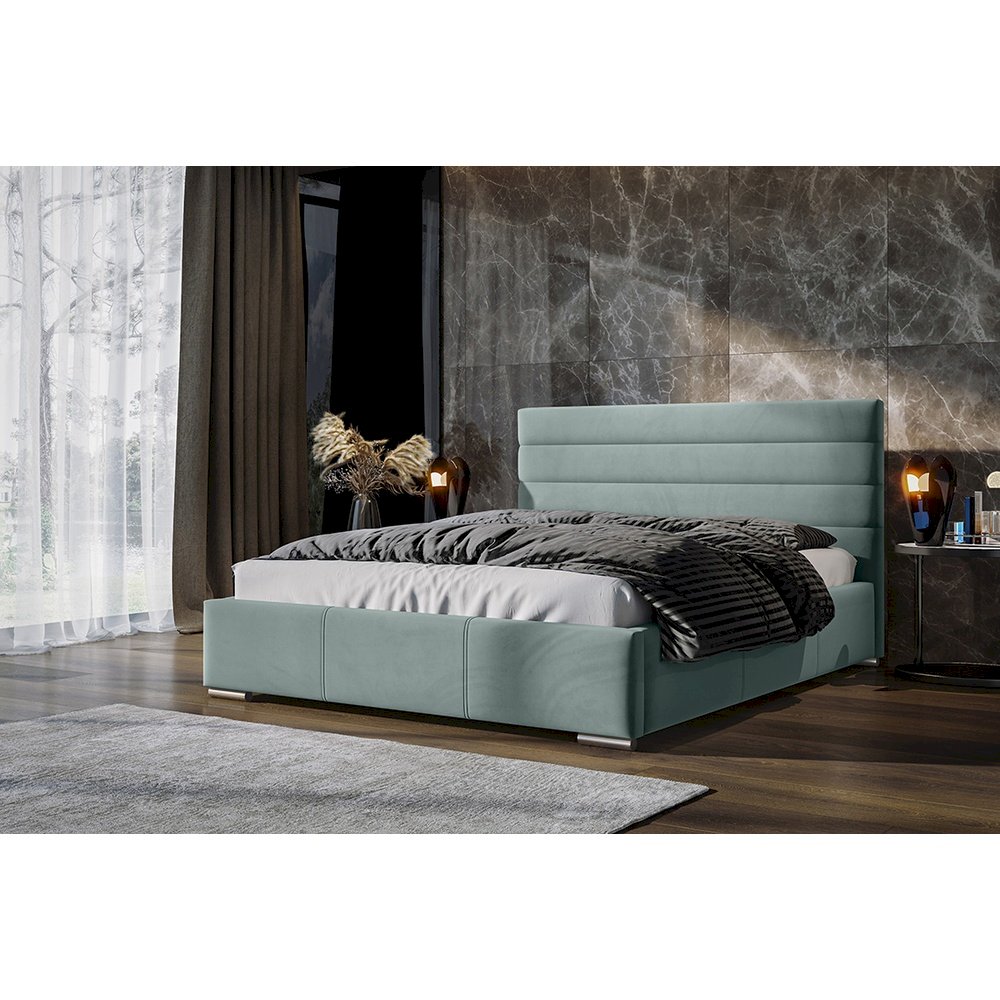 Łóżko tapicerowane Sylvi 100x200